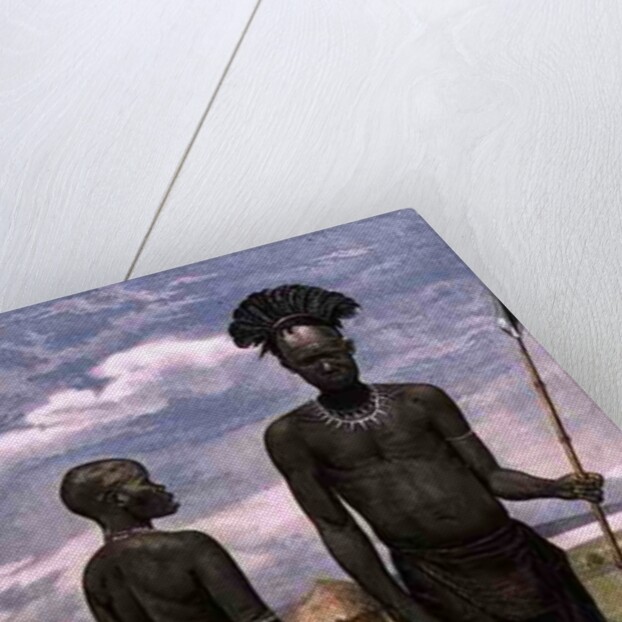 Bari warrior and wife by Richard Buchta