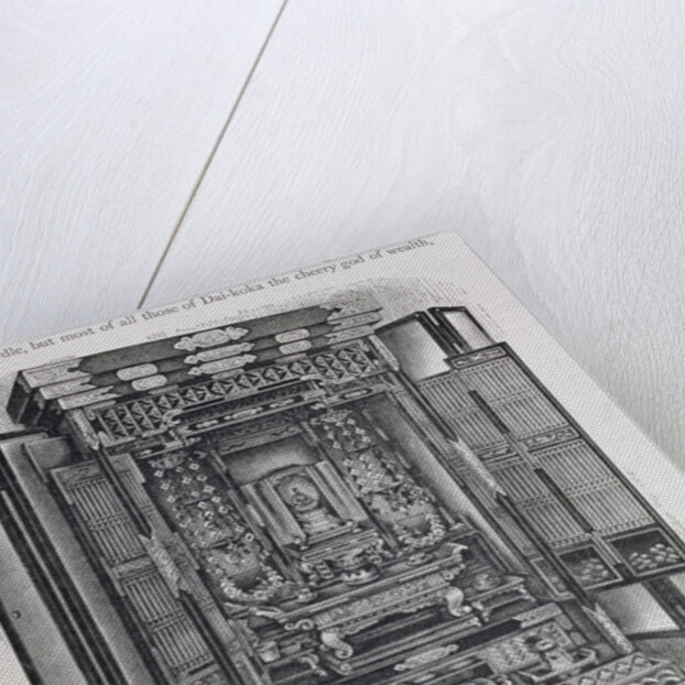 Buddhist domestic altar by English School