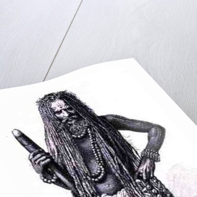 Indian fakir by English School