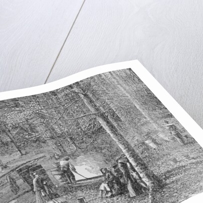 At the Maple Syrup Camp by (after) American School