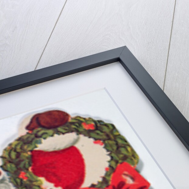 Father Christmas wishing you a Merry Christmas by Anonymous