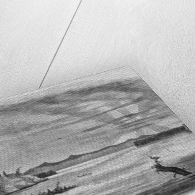 The Twin Mountains from the Melozikakat Mouth by H. W. Elliot