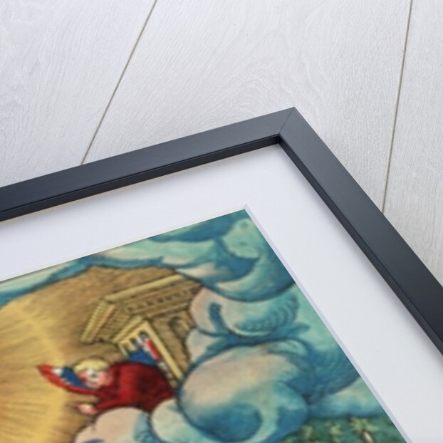 Revelations 14:14 The Reaper, Vision of Armageddon by German School