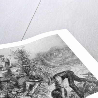 American Husbandry: Gathering Pumpkins and Husking Maize by English School