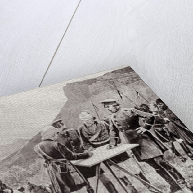 The Afghan Boundary Commission by Richard Caton II (after) Woodville