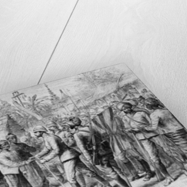 The Burmah Expedition: General Prendergast's Interview with the Officers and Remnant of the Burmese Army by English School