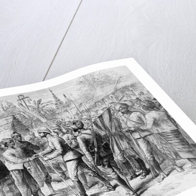 The Burmah Expedition: General Prendergast's Interview with the Officers and Remnant of the Burmese Army by English School