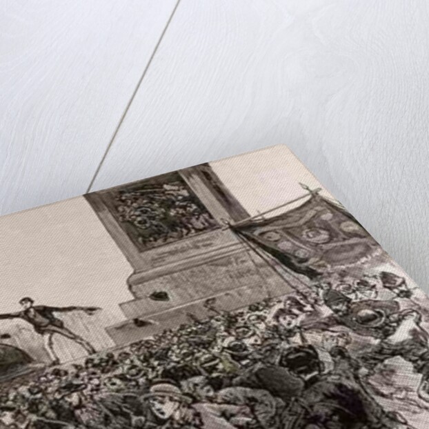 Riots in the West End of London: Break Up of the Trafalgar Square Meeting by English School