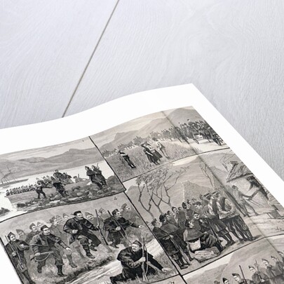 On Eviction Duty in Ireland: Sketches in Galway with the Military and Police Forces by English School