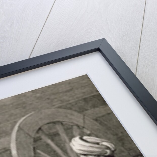 The Petroleum Wells at Baku on the Caspian: Boring a Petroleum Oil Well by English School