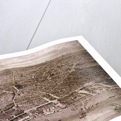 Bird's-Eye View of Liverpool from the Mersey with all the New Buildings by English School