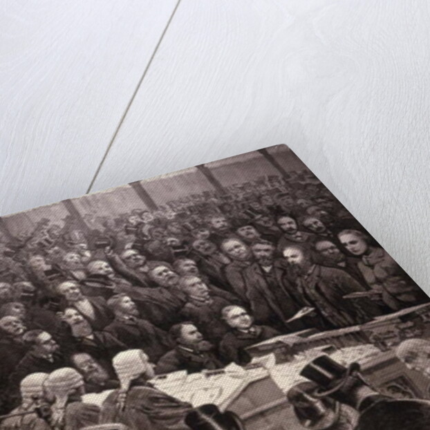 The Division in the House of Commons on the Irish Home Rule Question, 'The Ayes; 311, the Noes; 341' by English School