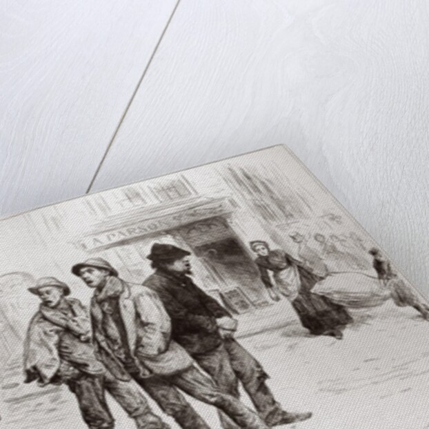 The Unemployed of London: 'We've Got No Work to Do' by Frederick Barnard