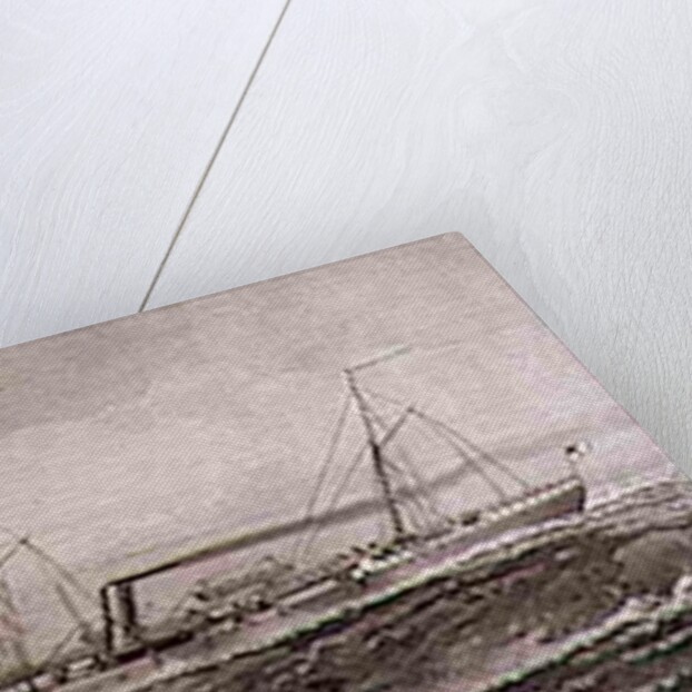 H.M. Torpedo Gun-Boat 'Rattlesnake' by English School