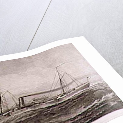 H.M. Torpedo Gun-Boat 'Rattlesnake' by English School