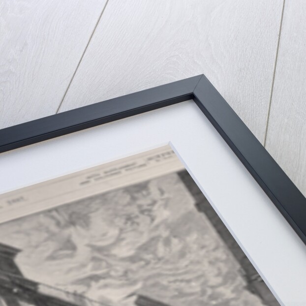 Burning of the Opera Comique in Paris, Scene in the Rue de Marivaux: Firemen Saving People at the Windows by English School