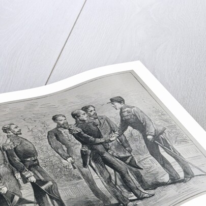 Reception of British Naval Officers by the Mikado of Japan by English School