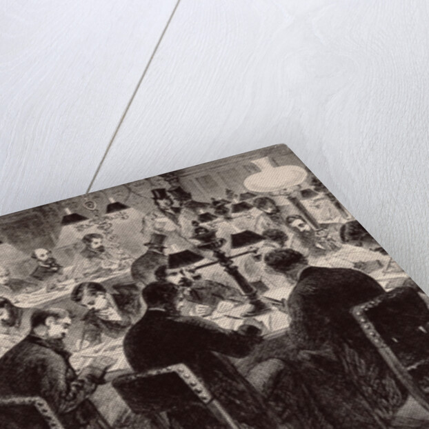 The House of Commons: The Reporter's Room by English School