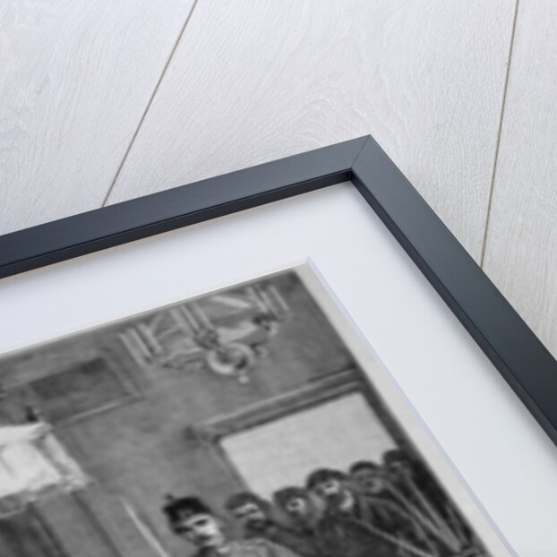 The Funeral of Garibaldi at Caprera: The Body Lying in State by English School