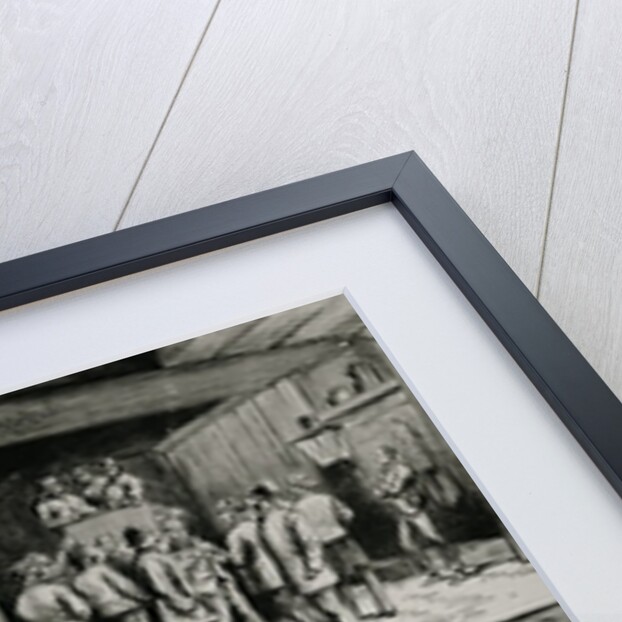 The Channel Tunnel Works at Dover: Going Down in the Cage; Arrival at the Bottom of the Shaft; Swindon Junction; Compressed Air-Boring Machine; Section of Tunnel by English School