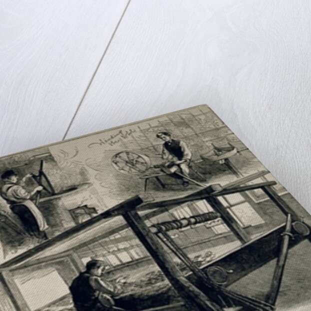 Sketches of the Royal Tapestry Manufactory at Windsor by English School