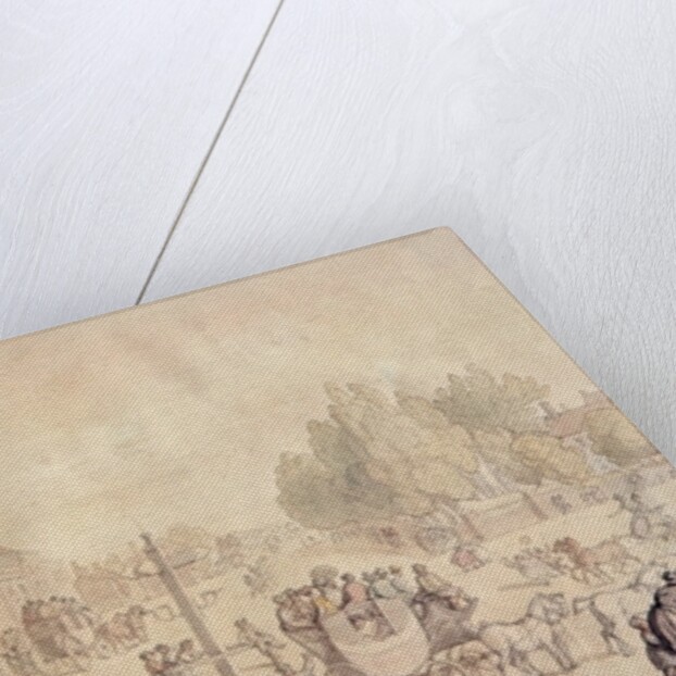 Elephant and Castle by Thomas Rowlandson