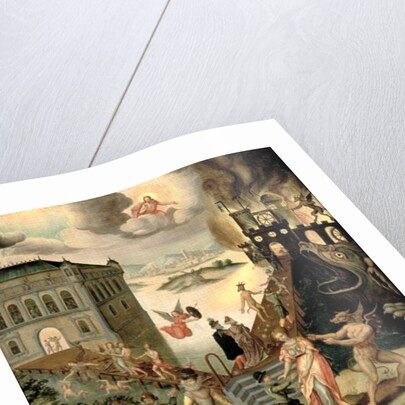 Allegory of Vice and Virtue by Anthuenis (1536-1613) Claeissins or Claeissens