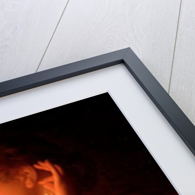 A Lady Admiring An Earring by Candlelight by Godfried Schalcken