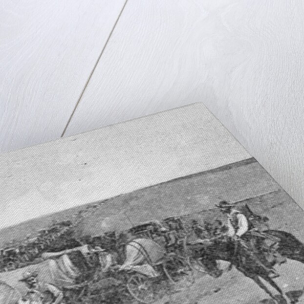 Ten Minutes Before the Great Rush, on the South Line of the Indian School Reserve, Near Arkansas City, 16th September 1893 by American School