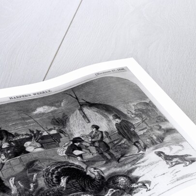 Thanksgiving Day: Ways and Means by Winslow (after) Homer