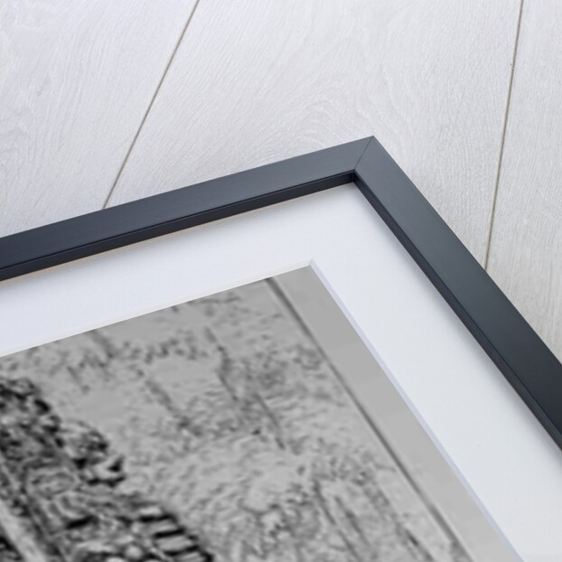 Representation of Mayan Hieroglyphics on a Stele by English School