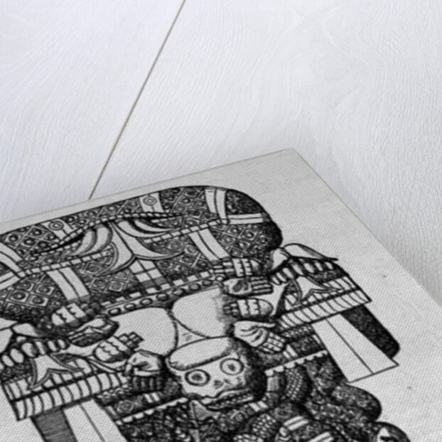 Sculpture of the Goddess Coatlicue by English School