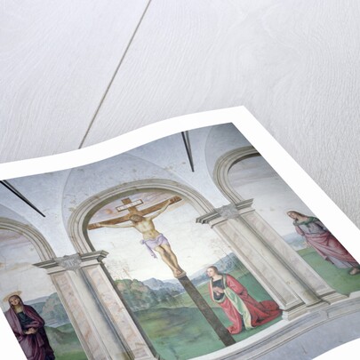 Crucifixion, 1493-6 by Pietro Perugino