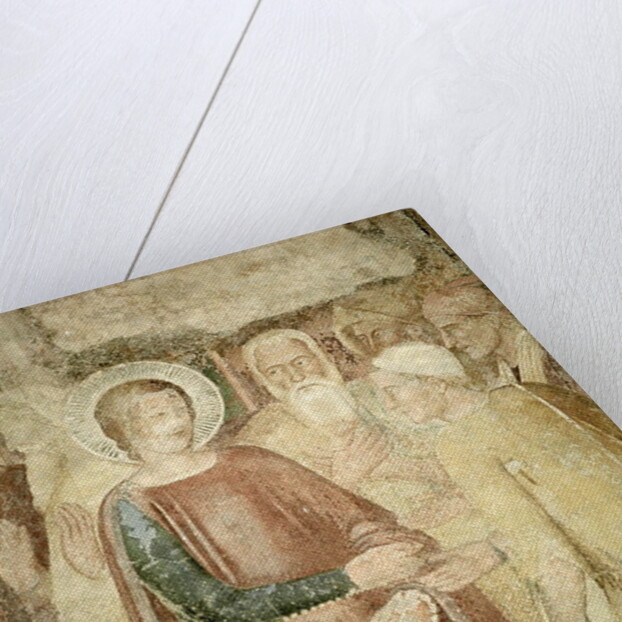 Detail of St. Ranieri in the Holy Land, mid 14th century by Andrea di Bonaiuto