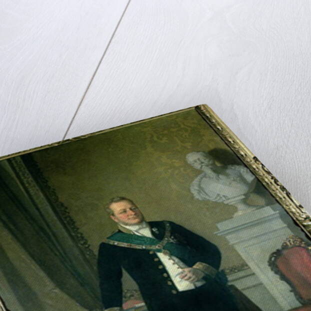 Portrait of Count Camillo Berso of Cavour by Michele Giordigiani