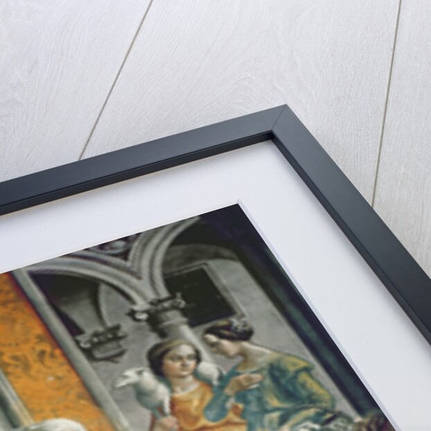 The Expulsion of Joachim from the Temple by Davide & Domenico (1449-94) Ghirlandaio