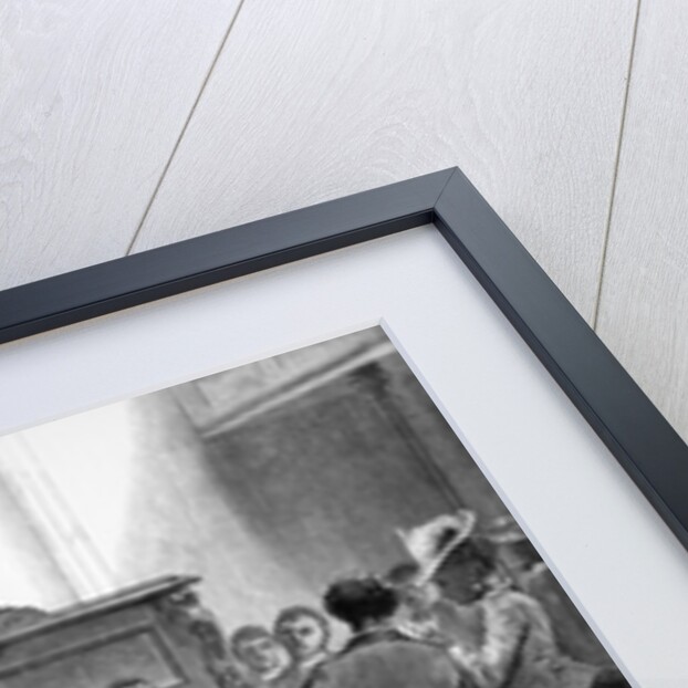 American Sketches: An African American Congregation at Washington by American School