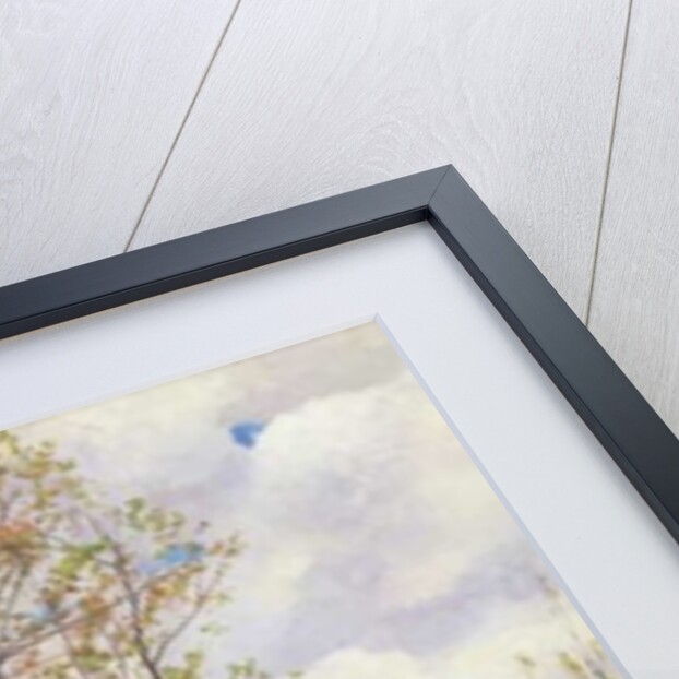 Tree beside water by Ernest Le Villain