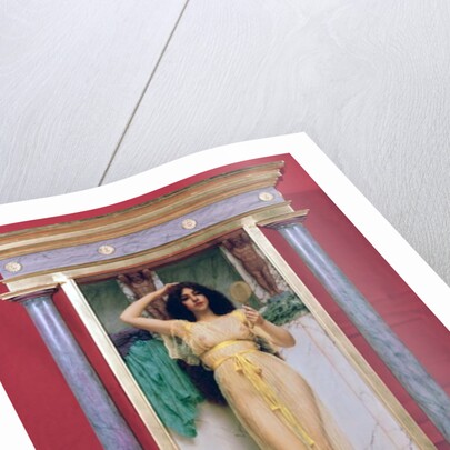 Girl with a Mirror, 1892 by John William Godward