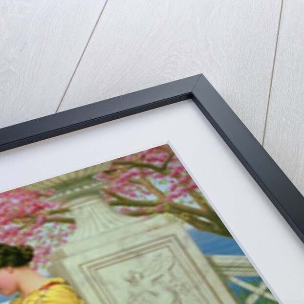 Under the Blossom that Hangs on the Bough, 1917 by John William Godward