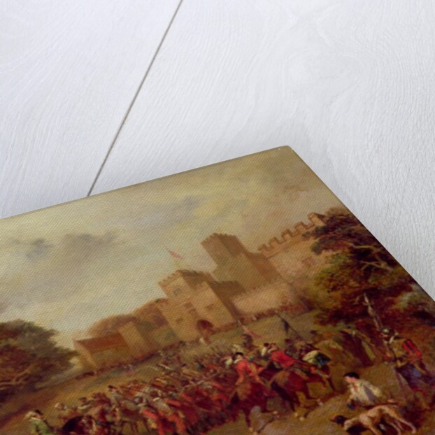 Visit of King James I to Hoghton Tower in 1617 by George Cattermole