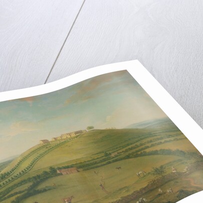 Hoghton Tower, 18th century by Arthur Devis