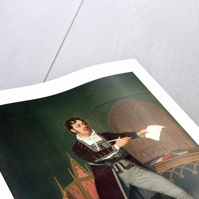 Charles Farley as Francisco in 'A Tale of Mystery' by Thomas Holcroft, at the Covent Garden Theatre, 1802 by Samuel de Wilde