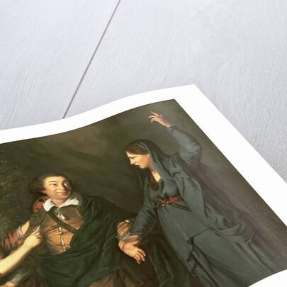 David Garrick between the Muses of Tragedy and Comedy, 1760-61 by Joshua (after) Reynolds