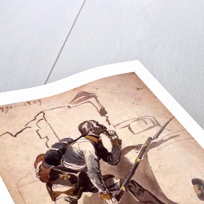 A Private Infantry of the Line, 1790-1809 by Johan Baptiste Heinefetter