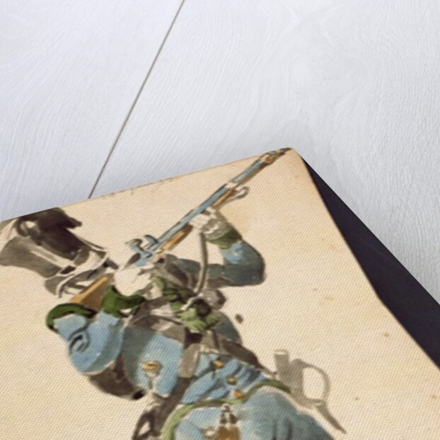 A Rifleman of the Austrian Jaegers, the Prestige Corp of a National Elite, 1835 by Johan Baptiste Heinefetter