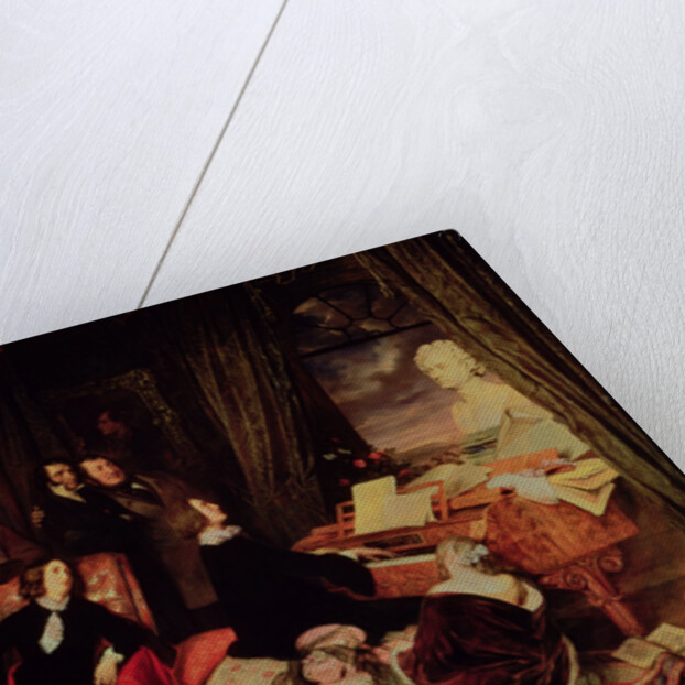 Liszt at the Piano, 1840 by Josef Danhauser