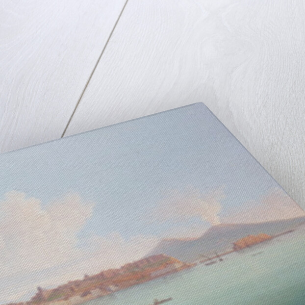 Bay of Naples, 18th century by Pietro Fabris