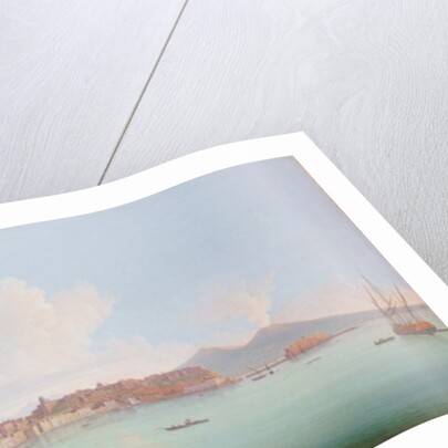 Bay of Naples, 18th century by Pietro Fabris