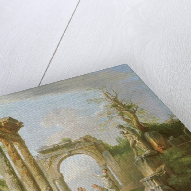 Arcadian Scene, 18th century by Giovanni Paolo Pannini or Panini